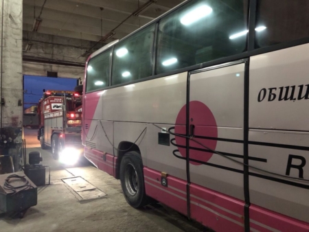Пътна помощ за камиони и автобуси до 40 тона.